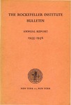 1955-1956 ANNUAL REPORT by The Rockefeller University