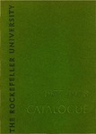 1977-1978 CATALOGUE by The Rockefeller University