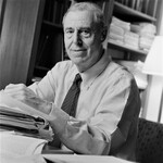 Dr. E.G.D. Cohen in His Office by Robert Reichert