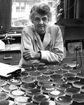 Rebecca Lancefield in Her Laboratory by The Rockefeller Archive Center