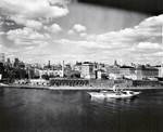 Institute views from the East River, 1937 by The Rockefeller University