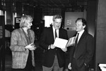 Ingrid Reed,Torsten Wiesel, and Congressman Bill Green by Robert Reichert