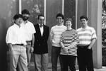 Members of the Burley lab in 1993 by Robert Reichert