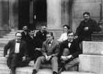 Chemist P.A.T. Levene and Members of His Laboratory by The Rockefeller Archive Center