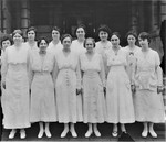 Nurses at the War Demonstration Hospital by The Rockefeller Archive Center