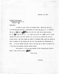 Letter from Lillia M.D. Trask, 1909 by The Rockefeller University