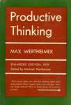 Productive Thinking by Max Wertheimer