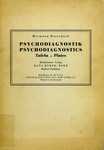 Psychodiagnostik. Psychodiagnostics. Tafeln. Plates. by Hermann Rorschach