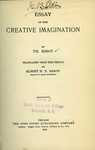 Essay on the Creative Imagination by Th. Ribot