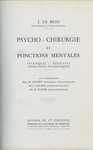 Psycho-Chirurgie et Fonctions Mentales by Jacques Le Beau