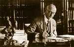 Simon Flexner in His Office, ca.1930 by The Rockefeller Archive Center