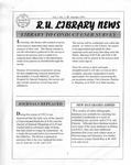 Markus Library Newsletter, 1994 by Library Staff