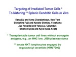 Targeting of Irradiated Tumor ells by Kang Z. Liu and Anna Charalambous