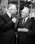 MERRILL W. CHASE AND PRESIDENT BRONK by The Rockefeller University