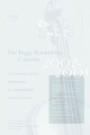 PEGGY ROCKEFELLER CONCERTS 2002-2003