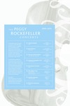 PEGGY ROCKEFELLER CONCERTS 2009-2010 by The Rockefeller University
