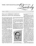 The Rockefeller Institute Quarterly 1957, vol.1, no. 2