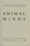 Griffin, D. Animal minds by The Rockefeller University