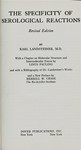 Landsteiner, K. The specificity of serological reactions by The Rockefeller University