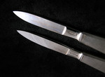 French Hollow-Handled Scalpels by The Rockefeller University