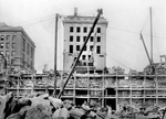 Flexner Hall construction by The Rockefeller Archive Center