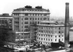 Hospital addition construction, 1950 by The Rockefeller University