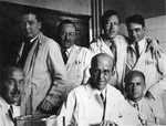 SCIENTISTS IN AVERY'S LABORATORY