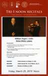 William Hagen, Violin and Orion Weiss, Piano