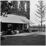 Terrace of Welch Hall, ca. 1950 by The Rockefeller University